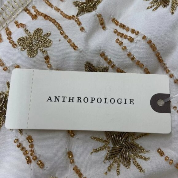 Brand New By Anthropologie V-Neck Sequin Deco Swing Dress - Picture 9 of 10